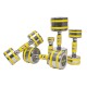 Set de gantere inSPORTline Yellsteel 2 x 1-14 kg