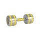 Set de gantere inSPORTline Yellsteel 2 x 1-14 kg