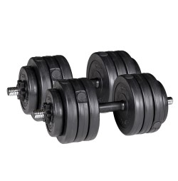 Set de gantere inSPORTline CEM 2 x 17.5 KG