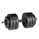 Set de gantere inSPORTline CEM 2 x 17.5 KG