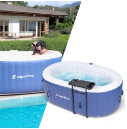 Piscina Gonflabila Incalzita inSPORTline Voytano 150 x 80 x 65 cm