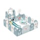 Plastic Playpen w/ Accessories inSPORTline Piglino 178 x 184 cm