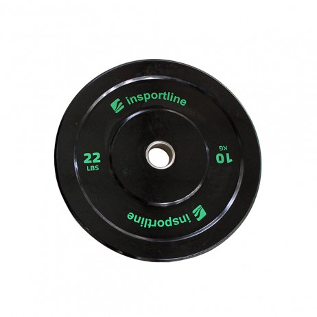 Greutate Cauciucata inSPORTline Bumper Plate Lite 5 kg/ 50 mm