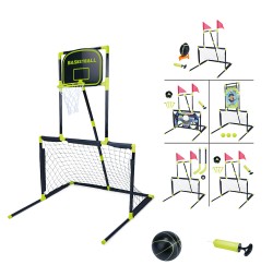 Set Jocuri cu mingea 6-in-1 inSPORTline SCS530