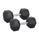 Set Gantere Hexagonale inSPORTline Hexsteel 2 x 3-40 kg