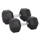 Set Gantere Hexagonale inSPORTline Hexsteel 2 x 3-40 kg